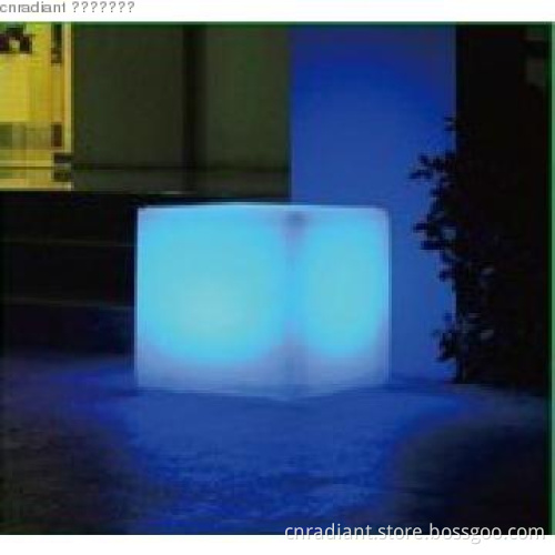 Outdoor Seat, LED Furniture, Color Changing,Cube,FCC